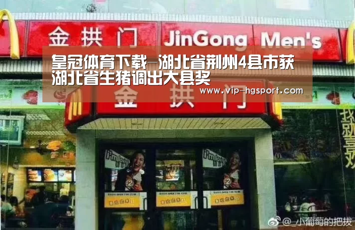 皇冠体育下载-湖北省荆州4县市获湖北省生猪调出大县奖(图1) 皇冠娱乐